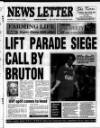 Belfast News-Letter Saturday 03 August 1996 Page 1
