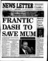 Belfast News-Letter Monday 19 August 1996 Page 1