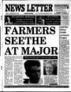 Belfast News-Letter Friday 20 September 1996 Page 1
