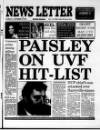 Belfast News-Letter Thursday 05 December 1996 Page 1