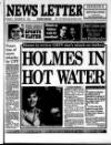 Belfast News-Letter Monday 30 December 1996 Page 1