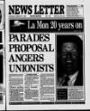 Belfast News-Letter Thursday 05 February 1998 Page 1