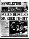 Belfast News-Letter Thursday 04 June 1998 Page 1