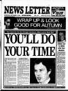 Belfast News-Letter Wednesday 09 September 1998 Page 1