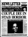 Belfast News-Letter Monday 14 September 1998 Page 1