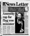 Belfast News-Letter Tuesday 18 January 2000 Page 1