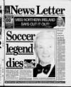 Belfast News-Letter Thursday 24 February 2000 Page 1