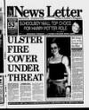 Belfast News-Letter Thursday 30 March 2000 Page 1