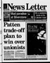 Belfast News-Letter Monday 24 April 2000 Page 1