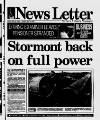 Belfast News-Letter Tuesday 30 May 2000 Page 1