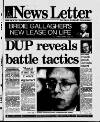 Belfast News-Letter Wednesday 31 May 2000 Page 1