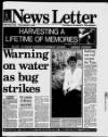 Belfast News-Letter Friday 01 September 2000 Page 1