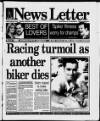 Belfast News-Letter Monday 04 September 2000 Page 1