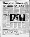 Belfast News-Letter Friday 13 October 2000 Page 2