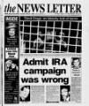Belfast News-Letter Thursday 07 February 2002 Page 1
