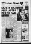 Luton News and Bedfordshire Chronicle Thursday 23 January 1986 Page 1