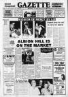Hemel Hempstead Gazette and West Herts Advertiser Friday 14 November 1986 Page 1