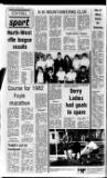 Londonderry Sentinel Wednesday 20 January 1982 Page 20