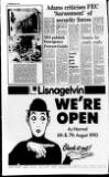 Londonderry Sentinel Wednesday 01 August 1990 Page 6