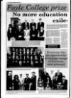 Londonderry Sentinel Thursday 29 September 1994 Page 16