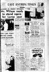 Larne Times Thursday 04 September 1969 Page 1