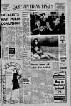 Larne Times Friday 23 March 1973 Page 1