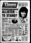 Larne Times Thursday 14 May 1987 Page 1