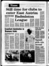 Larne Times Thursday 27 October 1988 Page 50