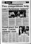 Larne Times Thursday 05 January 1989 Page 34