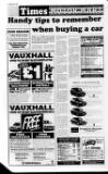 Larne Times Thursday 18 April 1991 Page 36