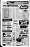Larne Times Thursday 06 June 1991 Page 34