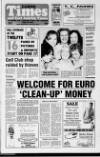 Larne Times Thursday 18 July 1991 Page 1