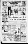 Larne Times Thursday 05 December 1991 Page 16