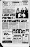 Larne Times Thursday 05 December 1991 Page 66