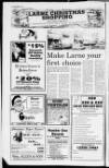 Larne Times Thursday 12 December 1991 Page 18