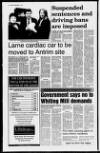 Larne Times Thursday 04 February 1993 Page 8