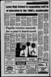 Larne Times Thursday 04 November 1993 Page 16