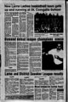 Larne Times Thursday 25 November 1993 Page 54