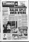 Larne Times Thursday 19 May 1994 Page 1