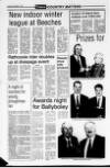 Larne Times Thursday 07 December 1995 Page 40