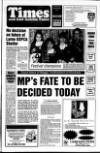 Larne Times Thursday 14 March 1996 Page 1