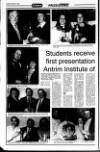 Larne Times Thursday 21 March 1996 Page 22