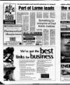 Larne Times Thursday 11 March 1999 Page 34
