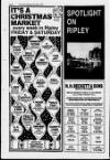 Belper News Thursday 03 December 1987 Page 20