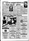 Lincolnshire Standard and Boston Guardian Thursday 26 November 1987 Page 16