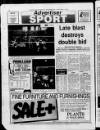 Buxton Advertiser Wednesday 08 January 1986 Page 36