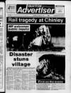 Buxton Advertiser Wednesday 12 March 1986 Page 1