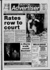 Buxton Advertiser Wednesday 09 March 1988 Page 1