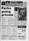 Buxton Advertiser Wednesday 02 October 1991 Page 1