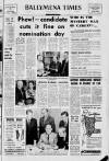 Ballymena Weekly Telegraph Thursday 18 May 1967 Page 1